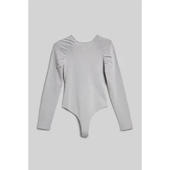 Dámský svetr SVETR KARL LAGERFELD EVENING KNIT BODY SILVER LUREX