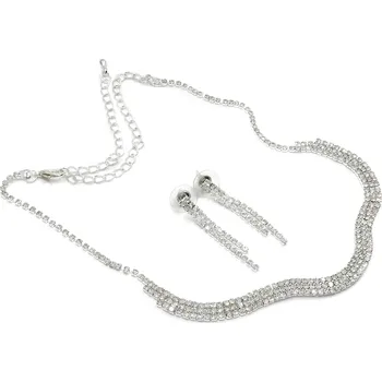 Souprava šperků Štrasová souprava česká bižuterie Mordela