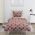 HOME ELEMENTS Povlečení 140*200 + 70*90, červené
