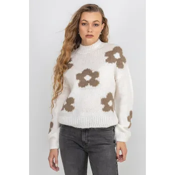 Dámský svetr Jacqueline de Yong JDY dámský svetr Kilian smetanový Velikost: M