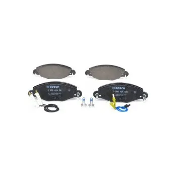 Brzdová destička Brzdové destičky 169,1mm Citroen C5 I Break (DE_) - Bosch