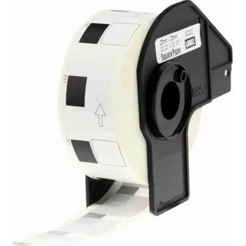 Speciální papír Naplnka Kompatibilní etikety s Brother DK-11221, 23mm x 23mm, 1000 etiket