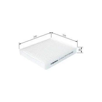 Kabinový filtr Kabinový filtr Ford MONDEO IV Turnier (BA7) Bosch - 1.6Ti, 1.6EB, 2.0SCTi, 2.0, 2.0 FF, -