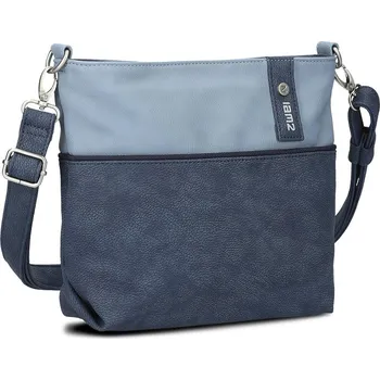 Kabelka Kabelka crossbody se dvěma popruhy Zwei J8 NBLU