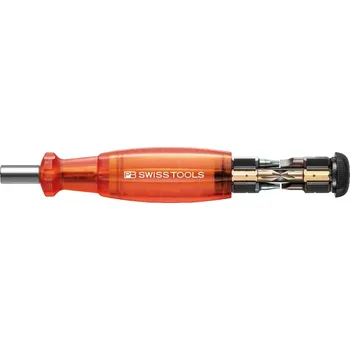 Bit Držák bitů se zásobníkem červený 8 ks sada, plochý, ph, tx pb swiss tools pb 6464.red