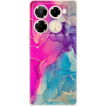 Pouzdro na mobilní telefon Odolné silikonové pouzdro iSaprio - Purple Ink - Infinix Note 40 PRO / Note 40 PRO+ 5G