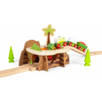 Hračka Bigjigs Rail Tunel lávová jáma