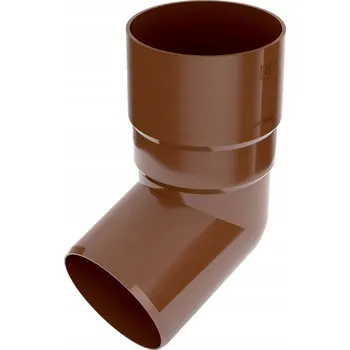 okap PVC koleno svodu ø90 mm/67,5° Bryza hnědé