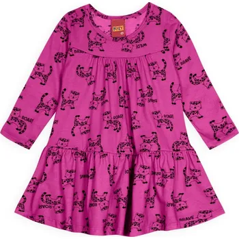 Dívčí šaty Dívčí šaty KYLY WILD růžové Velikost: 98