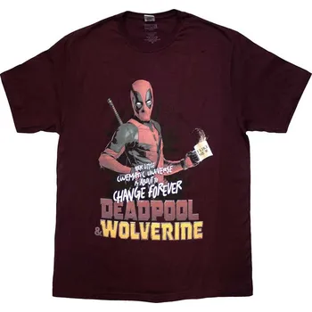 Oblečení a móda Tričko Deadpool & Wolverine - Change Universe