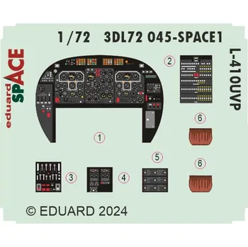 Volný čas Eduard 1/72 L-410UVP SPACE (EDUARD)