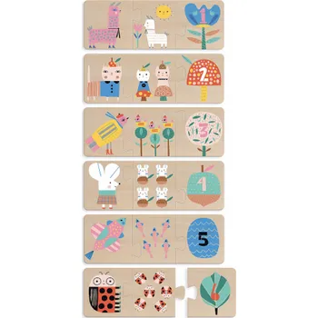 Puzzle Vilac Dřevěné puzzle maminka a mládě