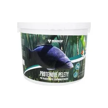 Proteinové pelety pro kapry granule 6mm 5kg Jahoda