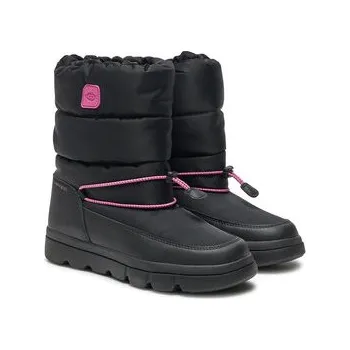 Dívčí sněhule Geox Sněhule Willaboom J46HWB 0FU54 C0922 D Černá 36