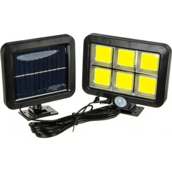 Venkovní osvětlení Solární Zahradní Pouliční Osvětlení 128 Led Se Senzorem Pohybu MZR 63487