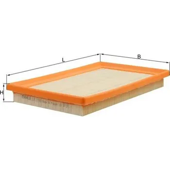 Filtr do auta Vzduchový filtr MAHLE LX 1896