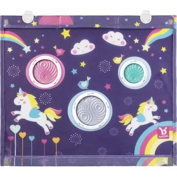 BENBAT Clona sluneční do auta extra velká Jednorožec