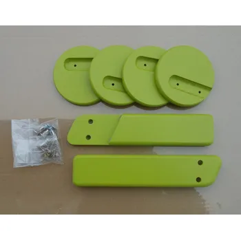 Jídelní židlička Jitro Područky + stabilizační botky - Světle zelená