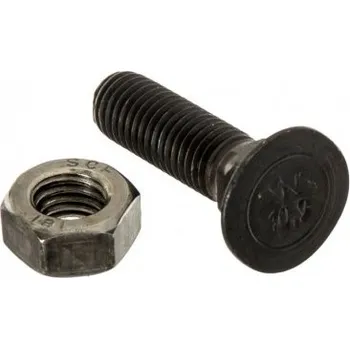 Šroub Pluhový šroub M12x45mm Din 608 10,9 s maticí Warynski 608101245 Waryński 56714