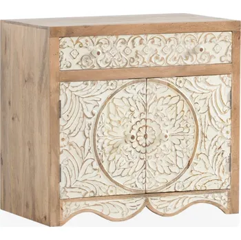 Koupelnový nábytek Dřevěná komoda pod umyvadlo mangové dřevo Madurai