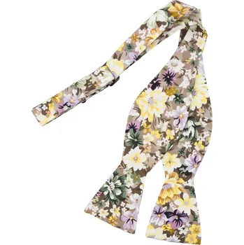 Bubibubi Béžový vázací motýlek Nougat Bloom