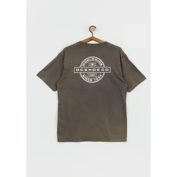 Pánské tričko DC Around Here (magnet rain wash) M, hnědá