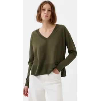 Dámská móda Dámský svetr GAP GAP kaki 2660271