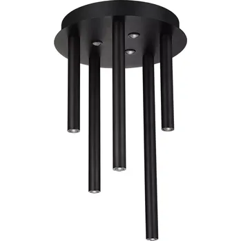 Moderní stropené svítidlo Ilios 5 stmívatelné černá