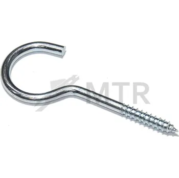 Vrut MTR Hák prádelní s vrutem Varianta: Hák prádelní s vrutem 50x4,5mm Zn