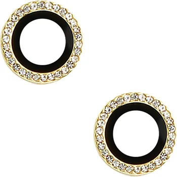 Tvrzené sklo HARD DIAMOND na fotoaparát pro iPhone 16-16 Plus zlaté