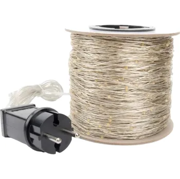 LED páska Řetěz LED kapkový 100 metrů Bílá