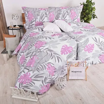 Povlečení krepové Kaus EMI: Standardní set jednolůžko obsahuje 1x 200x140 + 1x 90x70