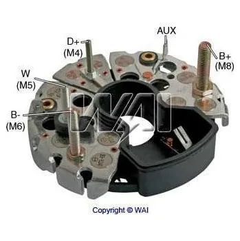 Alternátor Diodový blok alternátoru Bosch 0120468140