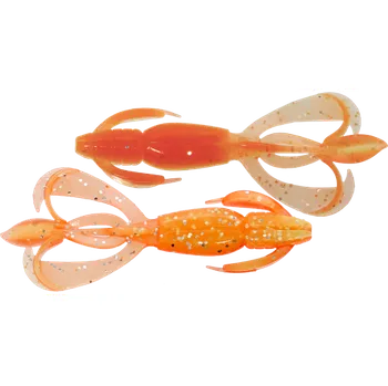 Umělá nástraha Gumová nástraha Keitech Crazy Flapper&nbsp;2.8" 7cm Sun Shine Lemon (8ks)