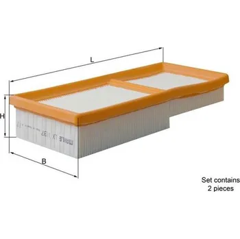 Vzduchový filtr Vzduchový filtr KNECHT LX 1137/S