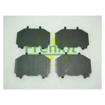 Brzdový komplet Protihluková folie, brzdové oblożení (posunovací deska) FRENKIT 940002