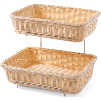 chlebník Košík na pečivo GN 1/2, HENDI, 360x280x(H)290mm