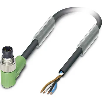 Phoenix Contact SAC-4P-M 8MR/1,5-PUR upravený zástrčkový konektor pro senzory - aktory, 1681813, piny: 4, 1.50 m, 1 ks