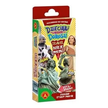 Desková hra Dzieciaki kontra Dorośli. Dzieje Polski Travel