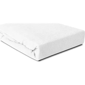 Prostěradlo JR Prostěradlo froté s gumkou 120x200 cm/ bílé