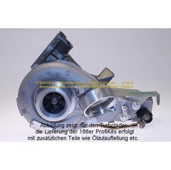 Turbodmychadlo Dmychadlo, plnění SCHLÜTTER TURBOLADER PRO-00535