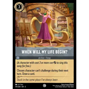 Sběratelská karetní hra When Will My Life Begin 197/204 - Shimmering Skies Typ karty: Foil