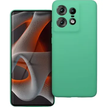Pouzdro na mobilní telefon Silikonové pouzdro Coolcase SILICONE 2mm - Motorola Edge 50 Pro - Mátově zelené (Silikonový kryt či Coolcase SILICONE 2mm na mobilní telefon Motorola Edge 50 Pro Mátově zelené)