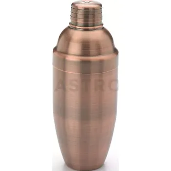 Trekingová hůl 3 dílný shaker v japonském stylu, starožitná měď, 700 ml | BARFLY, M37039ACP