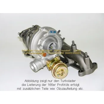 Turbodmychadlo Dmychadlo, plnění SCHLÜTTER TURBOLADER 166-03920