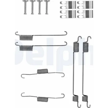 Autodíl Sada příslušenství, brzdové čelisti DELPHI LY1410