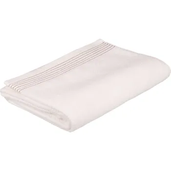 Luxusní froté osuška s velurem ARLETTE bílá 70x140 cm