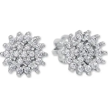 Náušnice Soliter Úchvatné náušnice z bílého zlata 239 001 01067 07 + 2 měsíce na vrácení zboží