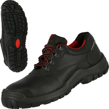 Pracovní obuv NITRAS POWER STEP – S3 HI HRO bezpečnostní obuv, černá Velikost: 41