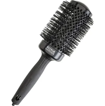 kartáč na vlasy Olivia Garden BlowOut Shine Black kartáč na vlasy 55mm